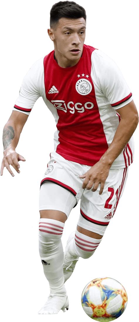 Lisandro Martinez Ajax football render - FootyRenders