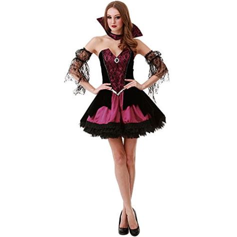 Voluptuous Vampire Women S Halloween Costume Gothic Countess Dress M