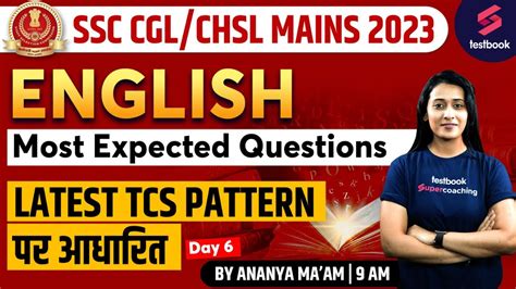 SSC CGL Mains English 2023 SSC CGL Tier 2 English Questions 6 SSC