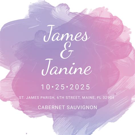 Free Wedding Label Templates Editable And Printable