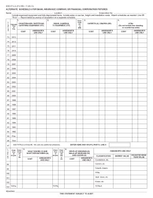 Fillable Online Boe Ca Boe La P Rev Fax Email Print Pdffiller