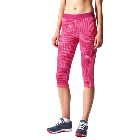 Adidas Performance Womens Techfit Capri 3 4 Global Training Gym