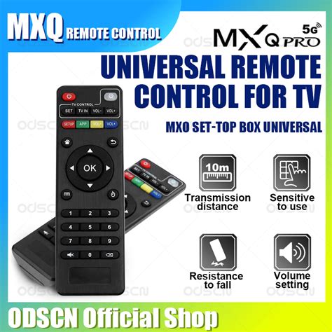 Odscn Mxq Universal Remote Control Android Tv Box Accessory For Mxq