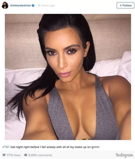 Kim Kardashian Flaunts Full Bust In Sexy Selfie After Wishing She Had