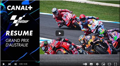 Motogp Australie Phillip Island Le Grand Prix Les R Sum S Vid O