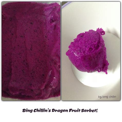 冰 Chillin We Are Back With Dragon Fruit Sorbet