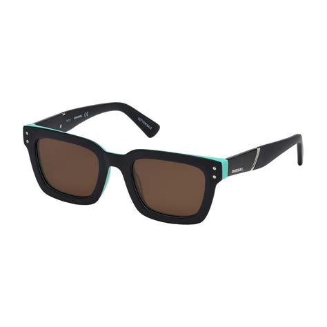 Diesel Unisex Dl0231 05j Sunglasses Black Roviex Diesel Touch Of Modern