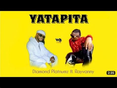 Diamond Platnumz Ft Rayvanny Yatapita Official Video YouTube