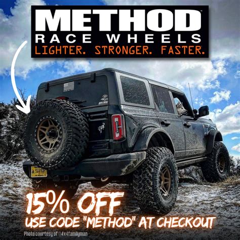 Method Race Wheels 15 Off Bronco6g 2021 Ford Bronco And Bronco Raptor Forum News Blog