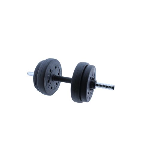 Conjunto De Barra Curvada Physionics 23 5 Kg 120 Cm Con Discos De