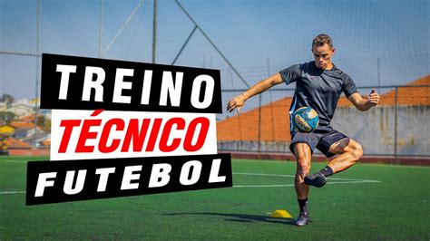 Treino TÉcnico Para Jogador De Futebol Treino De Drible Passe E