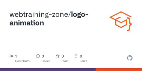 GitHub Webtraining Zone Logo Animation