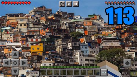 TERMINANDO A FAVELA GIGANTE NO MINECRAFT Construindo Uma Cidade 2