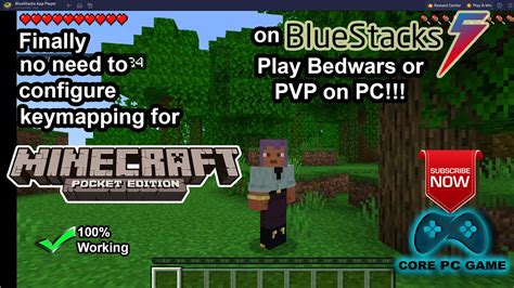 How To Play Minecraft PE On PC Finally Bluestacks Come With Minecraft