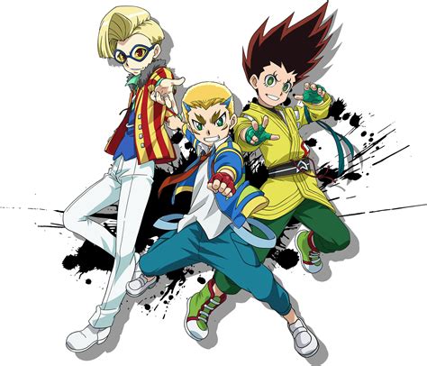 Download Beyblade Animated Characters Ready For Battle | Wallpapers.com