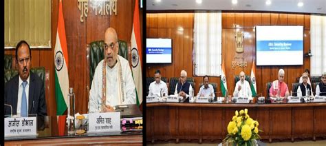 High Level Meeting On Jammu Kashmir Terrorism Amit Shah Nsa Doval