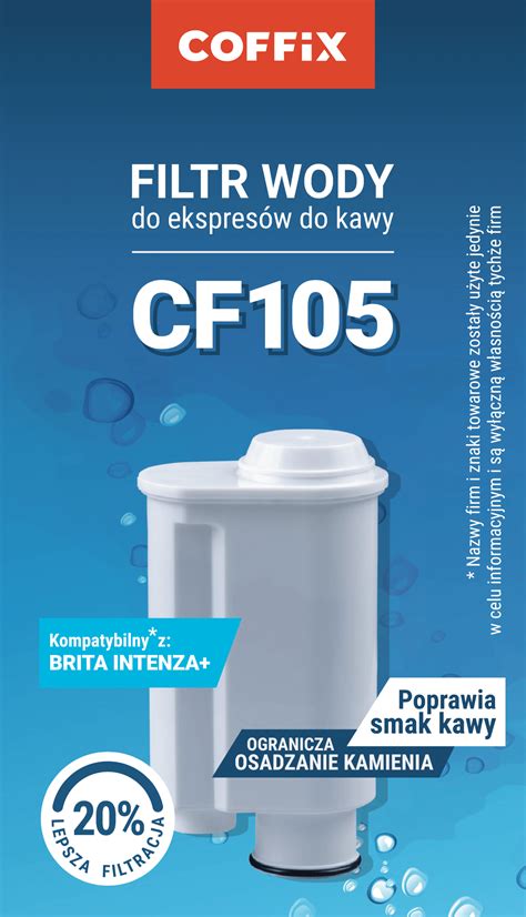 Filtr Wody Do Ekspresu SAECO PHILIPS Brita Intenza Zamiennik COFFIX