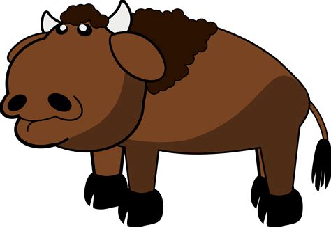 Clipart - Bison