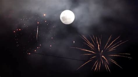 Fireworks Celebration Moon Free Stock Video - Pixabay