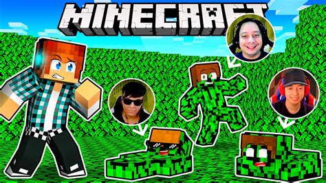 Disfarce De Folha Facecams Minecraft Esconde Esconde Ep Youtube