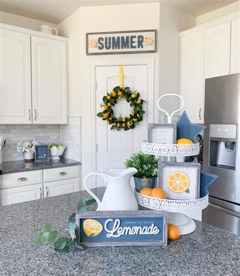 A Wreath Of Lemons And Summer Kitchen Signs Soul And Lane