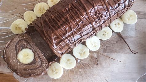 Nutela Banana Rolat Koji Se Ne Pe E Gotov Za Min No Bake Nutella