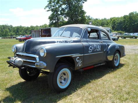 51 Chevy Styleline Deluxe Gasser Shifty 51 Restoration By American Gasser For Sale