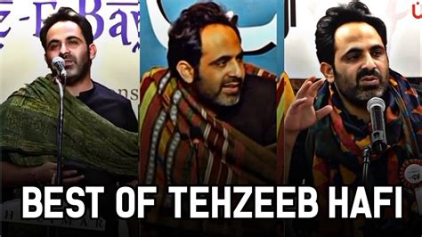 Tehzeeb Hafi Shayari Compilation Best Of Tehzeeb Hafi Tehzeeb Hafi