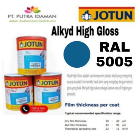 Jual Jotun Cat Alkyd Alkyd High Gloss Ral Liter Jakarta