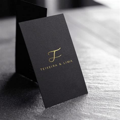 Cartão de Visita Hot Stamping Elo Produtos Especiais