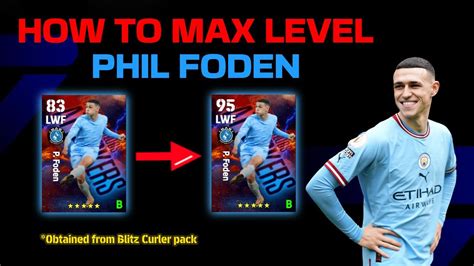 How To Max Level Phil Foden Efootball Mobile Youtube