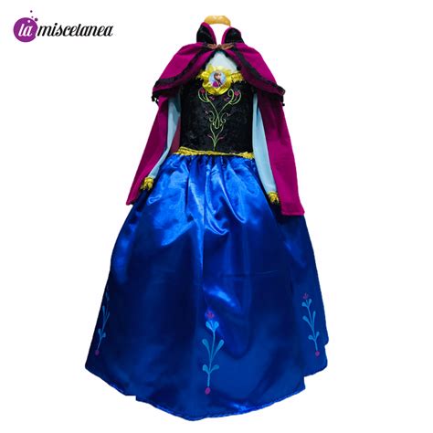 Disfraz Infantil Anna Frozen El Reino De Hielo Disney Iletisim