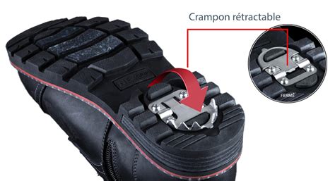 Bottes avec crampons découvrez notre technologie NEXGRIP