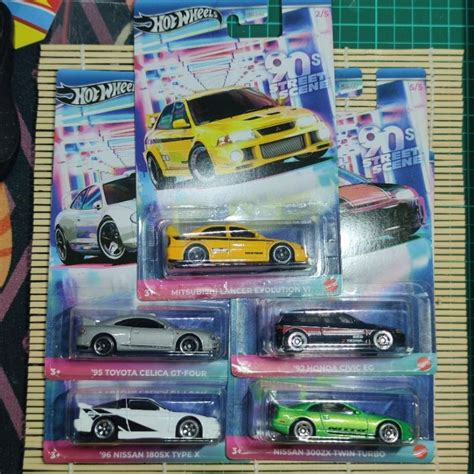 Hot Wheels 90s Street Scene SET OF 5 Shopee Malaysia
