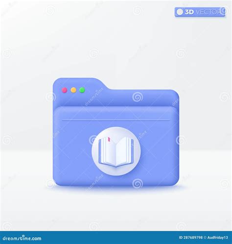 Folder Library Icon Symbol Information Online Portfolio For