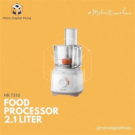 Jual Philips HR 7310 Daily Collection Compact Food Processor Putih