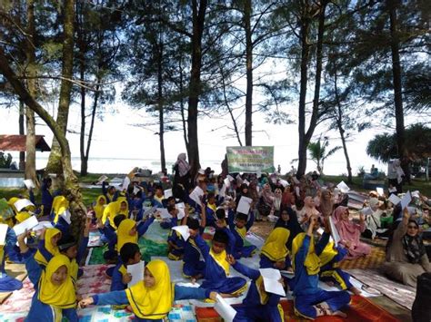 Keren Sdit Muhammadiyah Manggeng Aceh Raportan Di Pantai Tabloid