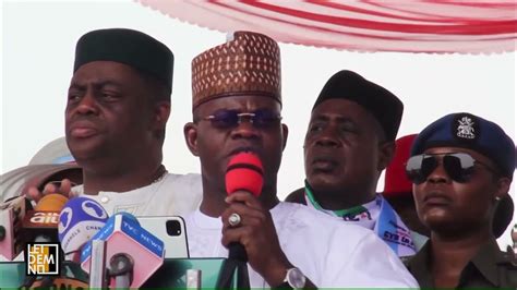 2023 Presidency Yahaya Bello Officially Declares To Run Youtube