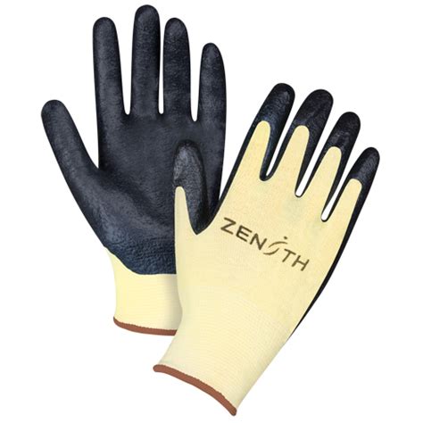 Zenith Safety Products Superior Grip Cut Resistant Gloves Size Large9 13 Gauge Foam Nitrile