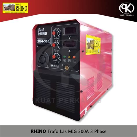 Jual Trafo Las Listrik Rhino Mig Phase Heavy Duty Welding Machine