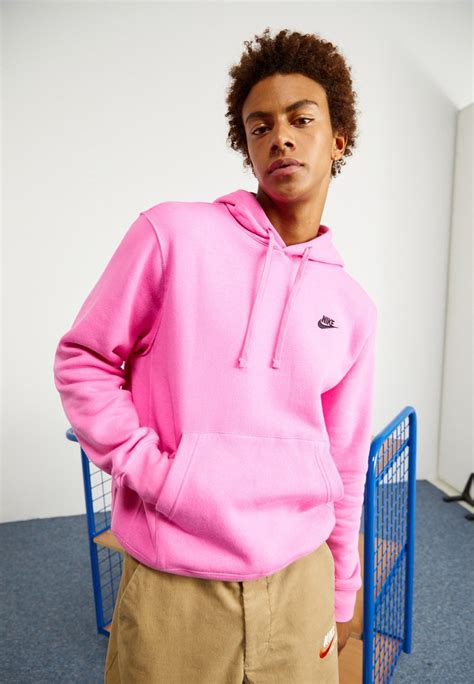 Nike Sportswear Club Hoodie Kapuzenpullover Playful Pinkblackpink