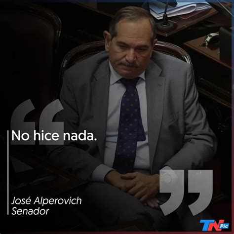 Alperovich Insistió En Su Inocencia Mientras El Senado Protege A La Denunciante De Abuso Sexual Tn