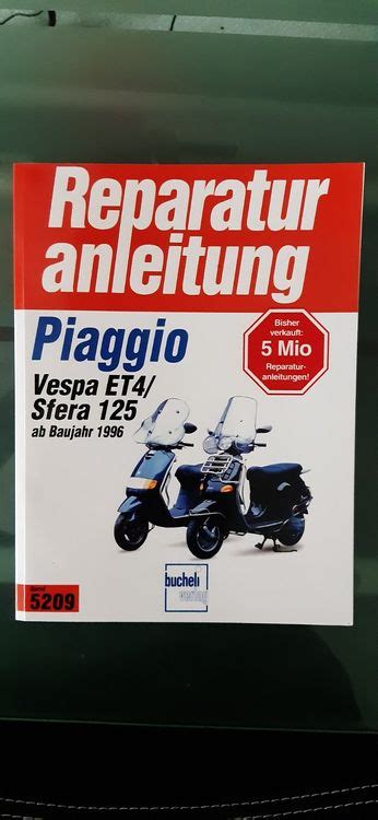 Neue Reparaturanleitung Piaggio Vespa Und Sfera Kaufen Auf Ricardo