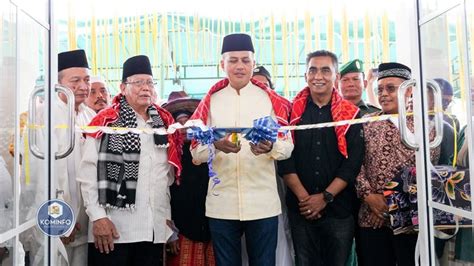 Wakil Bupati Karo Dampingi Wagubsu Meresmikan Masjid Al Muslimun Desa