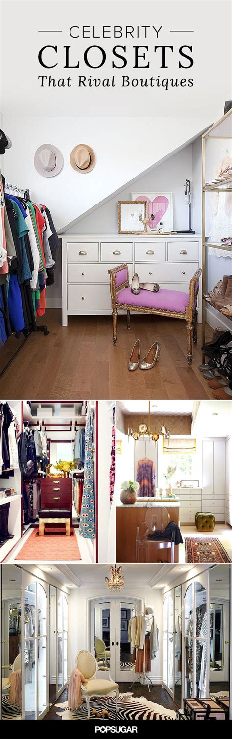 Check Out The Celebrity Closets We Have Rounded Up And Just Be