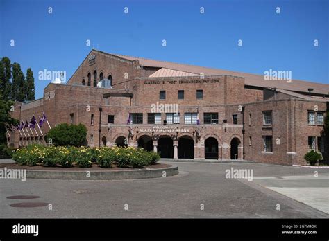 A General View Of The Alaska Airlines Arena At Hec Edmundson Pavilion