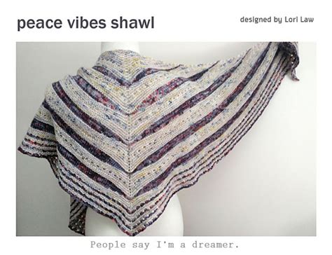 Ravelry Peace Vibes Shawl Pattern By Lori Law