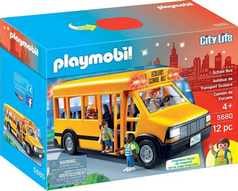 Amazonsmile Playmobil School Bus Toys And Games School Bus Playmobil