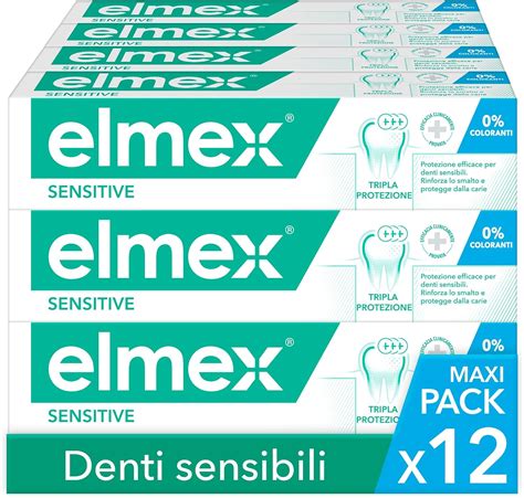 Elmex Dentifricio Sensitive Denti Sensibili Confezioni Da Ml