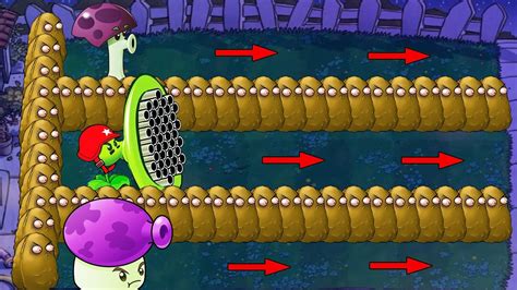 Gatling Pea Red Vs Team Fume Shroom Vs Gargantuar Vs Dr Zomboss